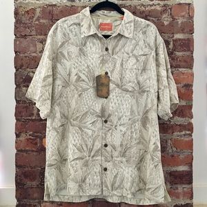 NWT Tommy Bahama Silk Button Shirt